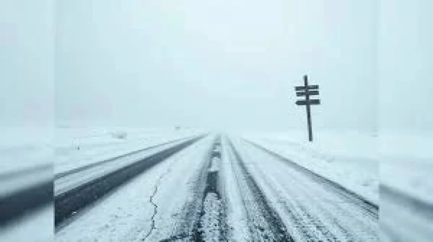 Cold weather warning in force with snow and ice ahead