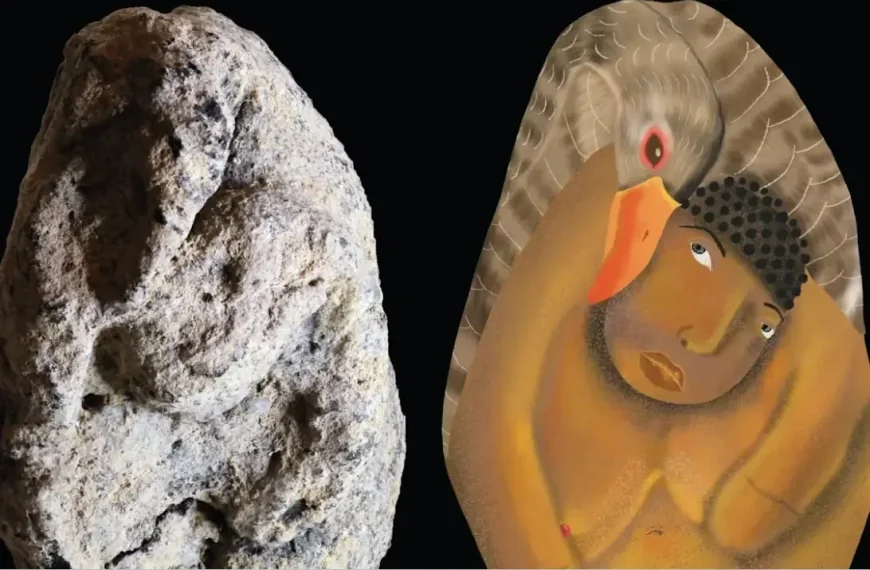 World’s oldest sculpture of a human with an animal found