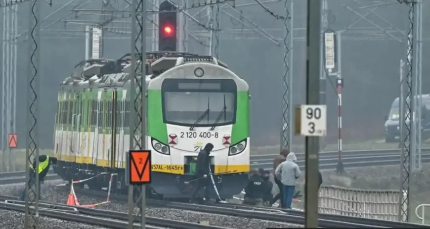 Ukraine Russia Sabotage Hits Polish Rail