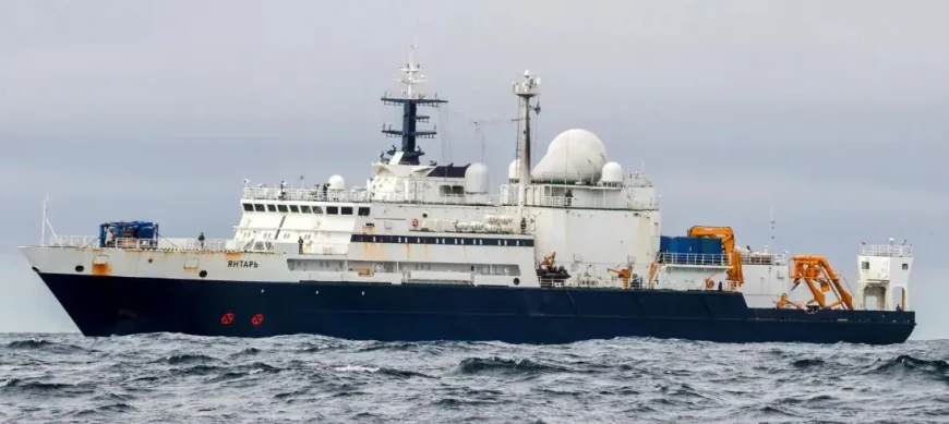 Russian Spy Ship Targets RAF Pilots with Lasers: Healey