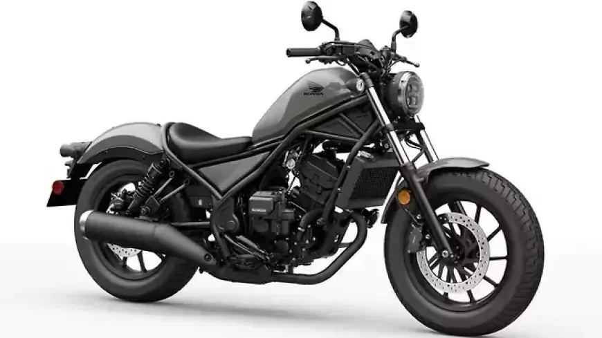 2026 Honda Rebel 300 Launched with E-Clutch Overseas