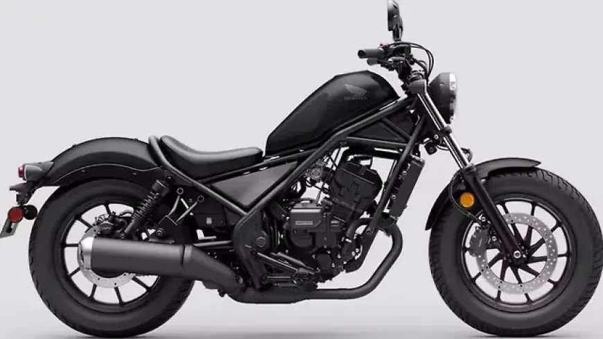 2026 Honda Rebel 300 Launched with E-Clutch Overseas