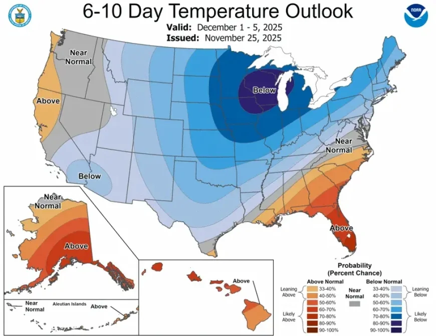 Extreme Arctic Cold May Target U.S. in December