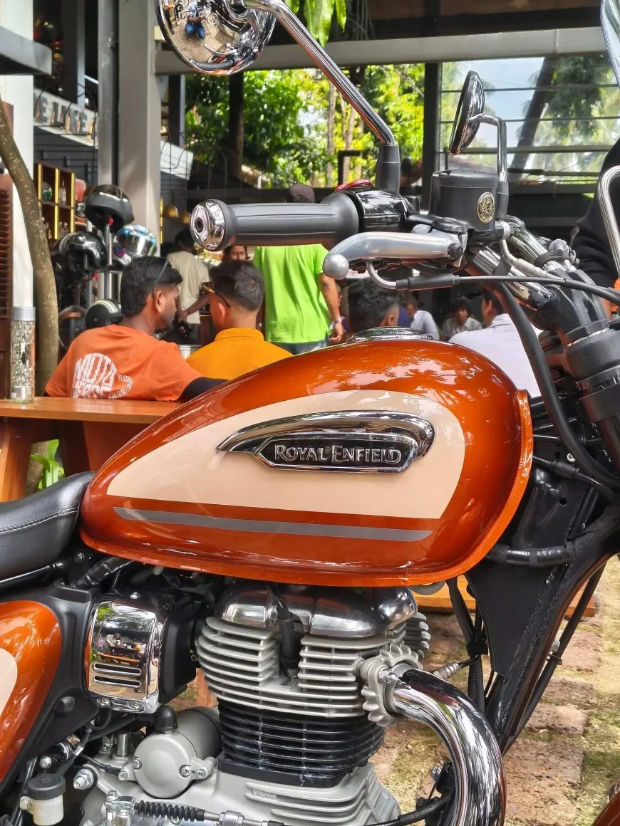 Royal Enfield Launches Meteor 350 Sundowner Orange