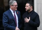 Zelensky Arrives at Downing Street for Crucial Ukraine Talks