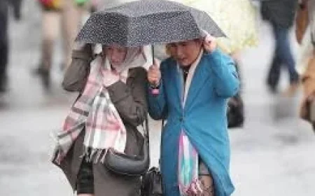 Heavy rain warning maps — Danger to life alert for parts of Wales