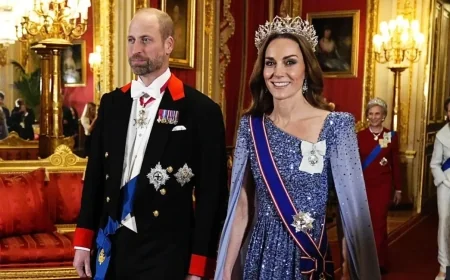 The royal family celebrated the festival with a lavish state banquet