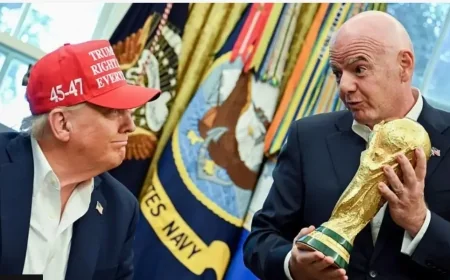 Trump-Infantino Relationship Raises Eyebrows