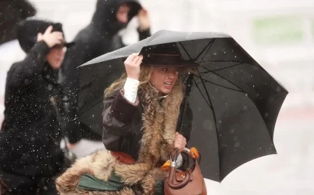 UK Braces for Deluge as Yellow Weather Warnings Issued