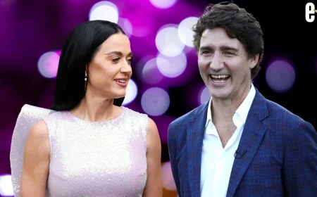 Pop Star Katy Perry Shares First Instagram Post with Justin Trudeau