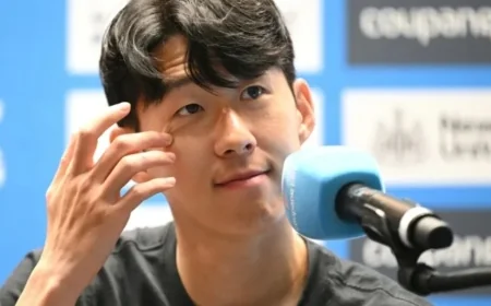 Son Heung-min blackmailer jailed in South Korea