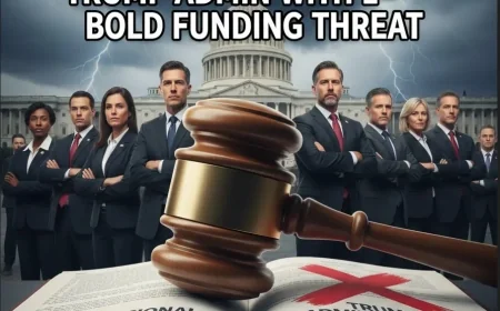 Congress Pushes Trump Admin With 1 Bold Funding Threat