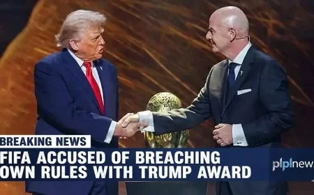 FIFA Faces Probe Over Trump Peace Prize Award
