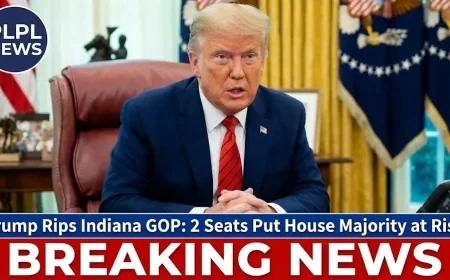 Trump Rips Indiana GOP: 2 Seats Put House Majority at Risk