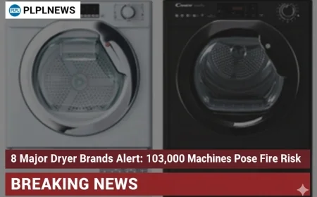 8 Major Dryer Brands Alert: 103,000 Machines Pose Fire Risk