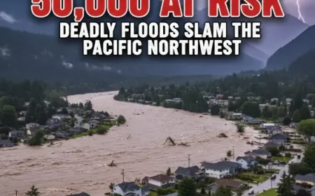 “50,000 at Risk as Record Floods Slam Pacific Northwest”