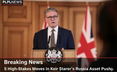5 High-Stakes Moves in Keir Stammer's Russia Asset Push