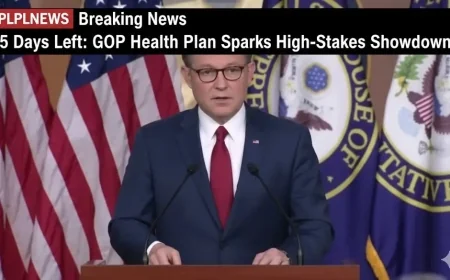 5 Days Left: GOP Health Plan Sparks High-Stakes Showdown