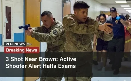3 Shot Near Brown: Active Shooter Alert Halts Exams
