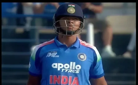 240 All Out: Aaron’s 85 Powers India U19 vs Pak