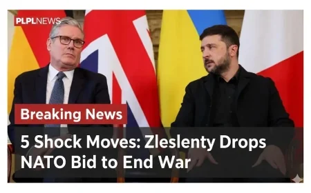 5 Shock Moves: Zelensky Drops NATO Bid to End War