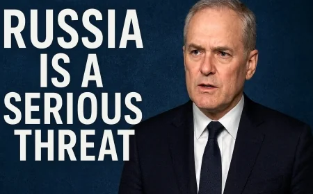 Russia is a serious threat, the incoming MI6 chief said