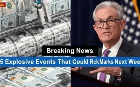5 Explosive Events That Could Rock Markets Next Week