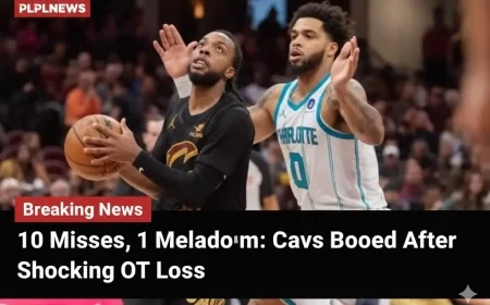 10 Misses, 1 Meltdown: Cavs Booed After Shocking OT Loss
