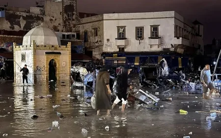37 Dead as Devastating Flash Floods Hit Morocco