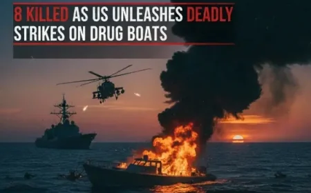 8 Killed as US Unleashes Deadly Strikes on Drug Boats