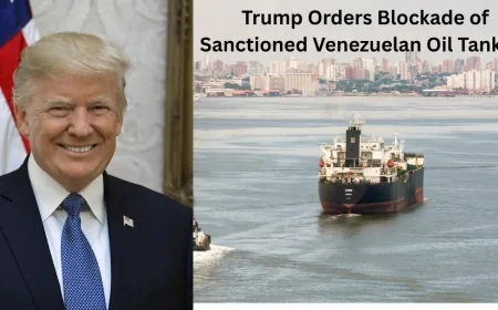 Trump Orders Blockade of Sanctioned Venezuelan Oil Tankers