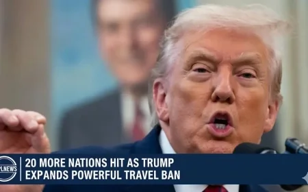20 More Nations Hit as Trump Expands Powerful Travel Ban