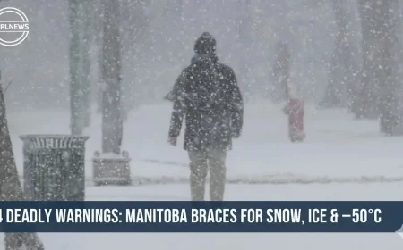 4 Deadly Warnings: Manitoba Braces for Snow, Ice & –50°C