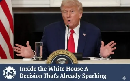 Inside the White House A Decision That’s Already Sparking