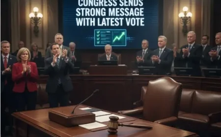 Congress Sends Strong Message With Latest Vote