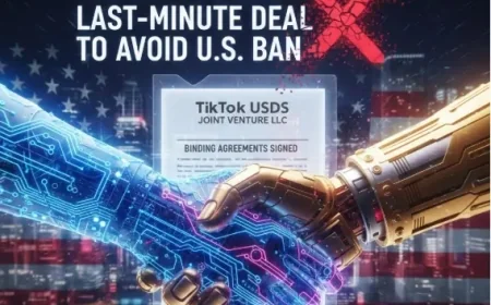 TikTok Strikes Last-Minute Deal to Avoid U.S. Ban