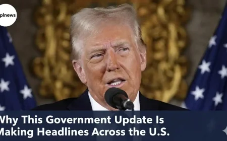 Why This Government Update Is Making Headlines Across the U.S