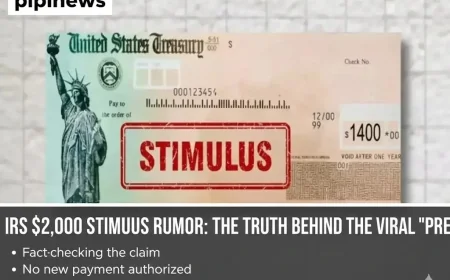 IRS $2,000 Stimulus Rumour: The Truth Behind the Viral 'Pre