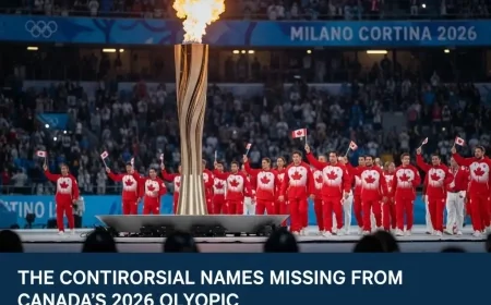 The Controversial Names Missing from Canada’s 2026 Olympic