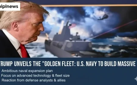 Trump Unveils the 'Golden Fleet': U.S. Navy to Build Massive