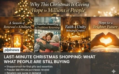 Last-Minute Christmas Shopping: What People Are Still Buying
