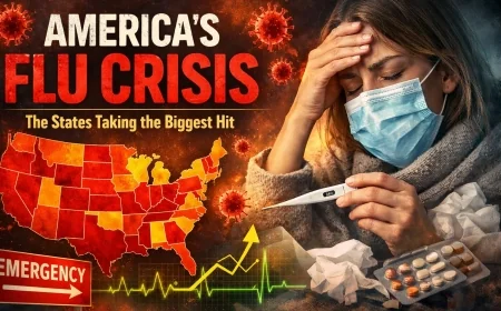 America’s Flu Crisis: The States Taking the Biggest Hit