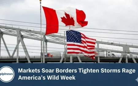 Markets Soar Borders Tighten Storms Rage America’s Wild Week