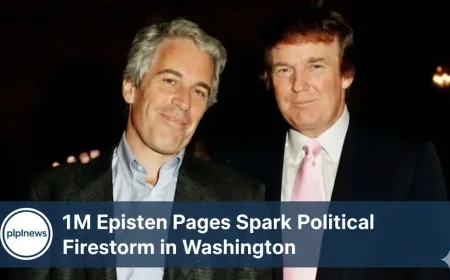 1M Epstein Pages Spark Political Firestorm in Washington