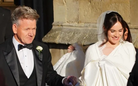 Gordon Ramsay’s Daughter Holly Marries Olympian Adam Peaty