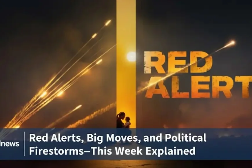 Red Alerts Big Moves and Political Firestorms This Week