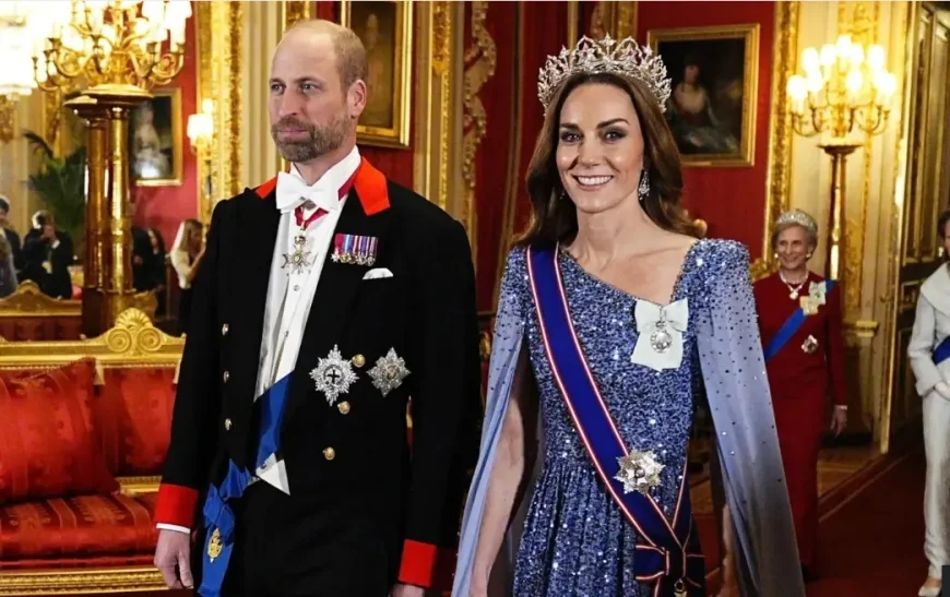 The royal family celebrated the festival with a lavish state banquet