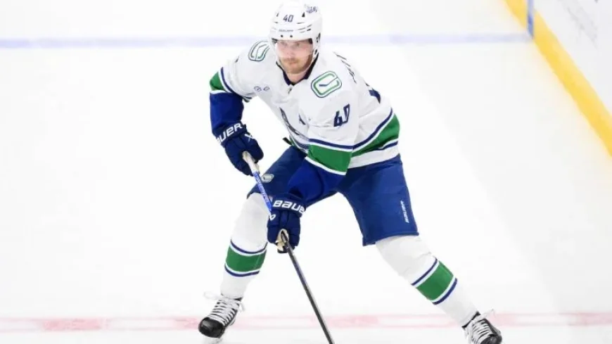Pettersson Out vs. Wild with Upper-Body Injury
