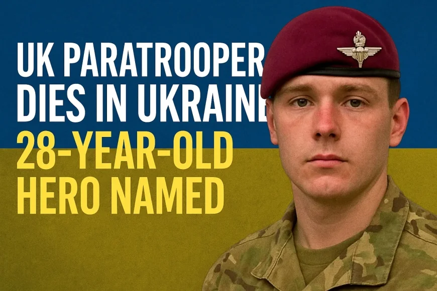 UK Paratrooper Dies in Ukraine: 28-Year-Old Hero Named