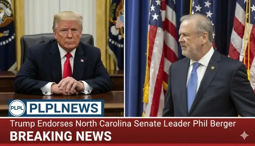 Trump Endorses North Carolina Senate Leader Phil Berger